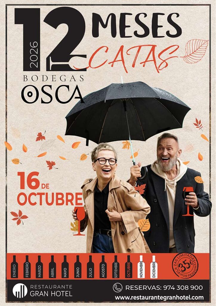 12 meses 12 catas octubre- Restaurante Gran Hotel